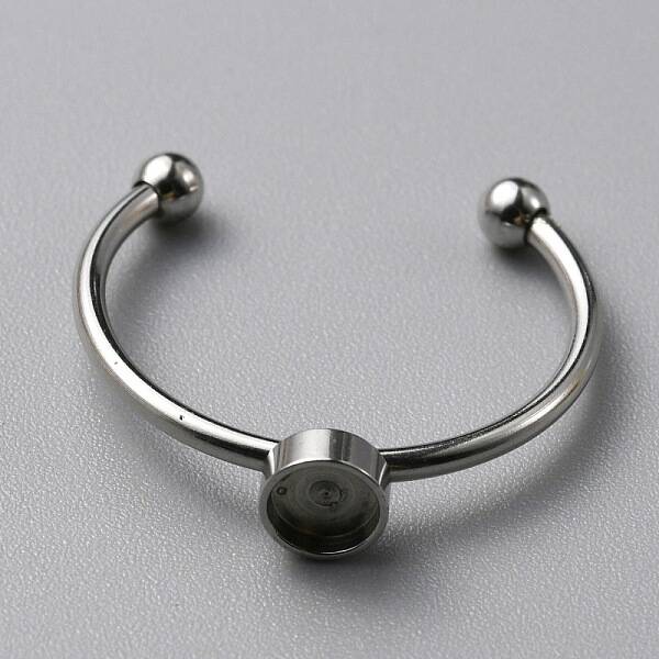 304 Stainless Steel Cuff Ring Components