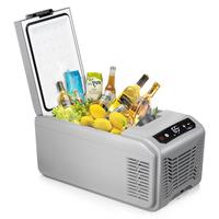 COWSAR Portable Cooler, 12 Volt Electric Refrigerator with Intelligent Control Panel, Large Space Car Fridge, 12V Cooler -4...