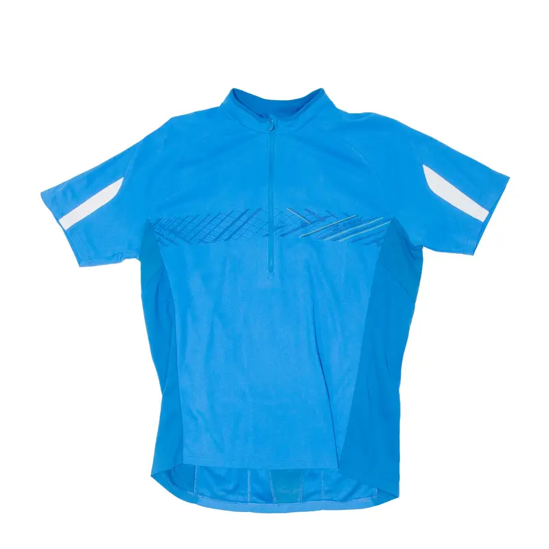 ZIENER Cycling Mens Jersey Blue 1/4 Zip XL