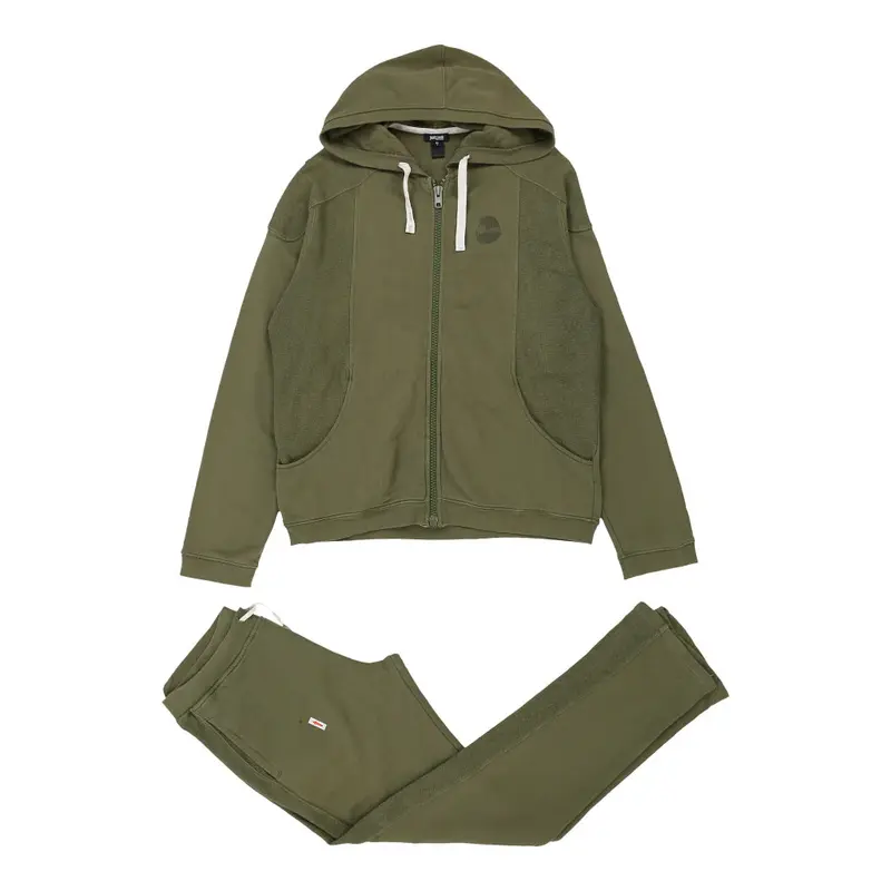 Just Cavalli Full Tracksuit - Large Green Cotton