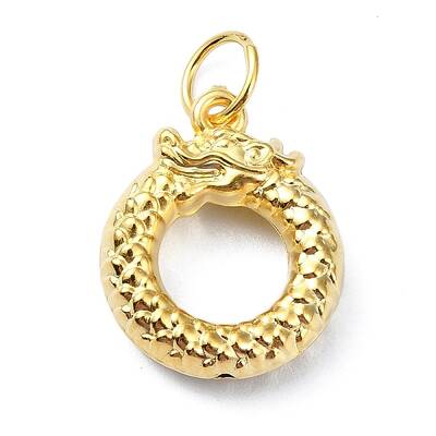 990 Sterling Silver Dragon Charms with Jump Rings