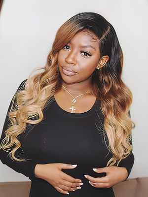 Icenu Series Body Wave Virgin Hair 1 Bundle Unprocessed Ombre Human Hair Wave