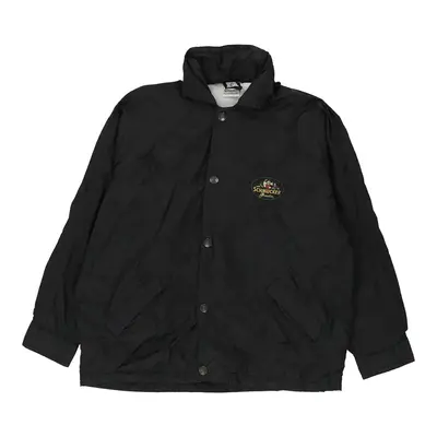 Finest Sportswear Jacket - Large Black Polyester | Size: large