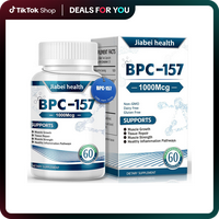 BPC-157 Peptide 1000mcg High Potency Supplement for Gut Joint & Muscle Support 60 Non-GMO Capsules for Fitness Enthusias