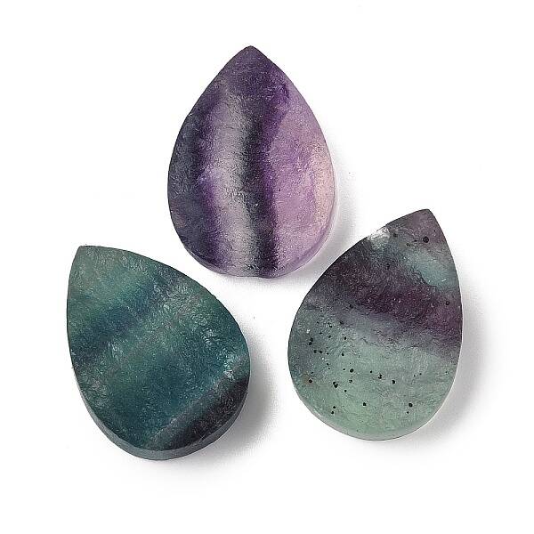 Natural Fluorite Cabochons
