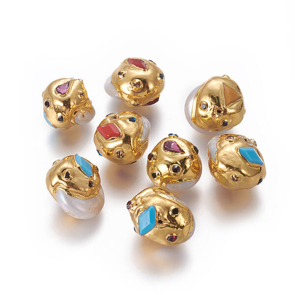 Natural Cultured Freshwater Pearl Beads