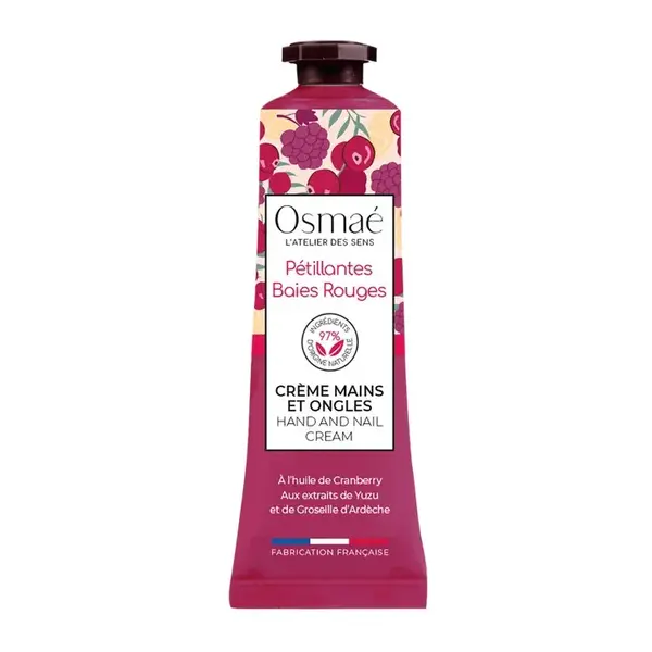 Osmaé Sparkling Red Berries - Hand and Nail Cream 30 ml