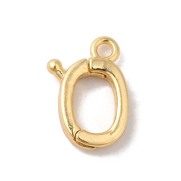 Brass Fold Over Clasps