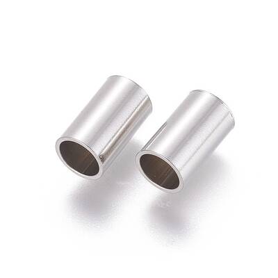 Tarnish Resistant 304 Stainless Steel Tube Beads