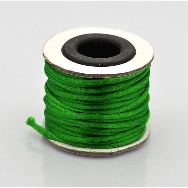 Macrame Rattail Chinese Knot Making Cords Round Nylon Braided String Threads