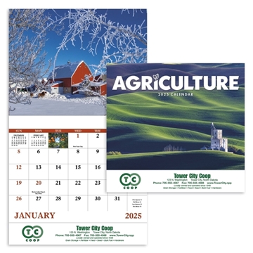 100 Custom Agriculture - Stapled - FSC Certified & UV Coated