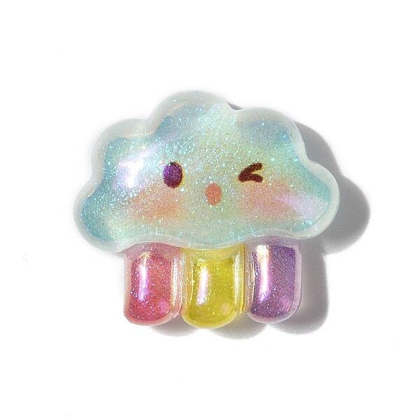 Summer Theme Opaque Resin Cabochons