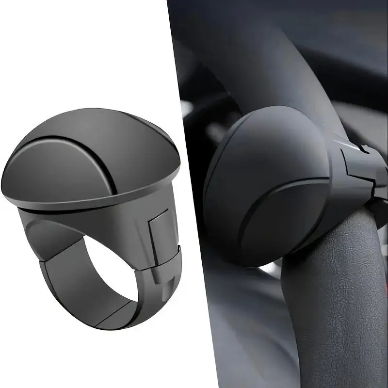 Car Steering Wheel Booster Ball, 360° Rotatable Non-slip Car Steering Wheel Booster, One-handed Operation Car Interior Acces...