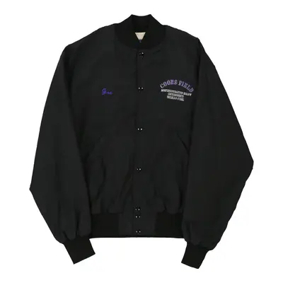Coors Field Holloway Baseball Jacket - Large Black Polyester