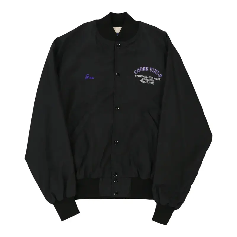 Coors Field Holloway Baseball Jacket - Large Black Polyester