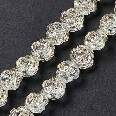 Electroplate Glass Beads Strands