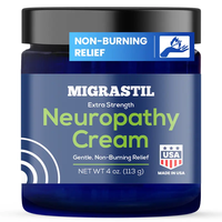 Migrastil Neuropathy Cream-Soothing Cream forFeet, Legs, Hands, Etc. Aloe Shea Butter GentleClove Moisturizing Body Care Dail...