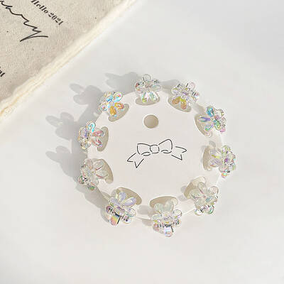Mini Plastic Claw Hair Clips