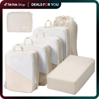 [DEALS FOR YOU] DIMJ 7/8 Sets Compression Packing Cubes for Travel Packing Cubes Lightweight Packing Cubes for Suitcase Trave...