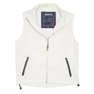 MUSTO Gilet White Mens M