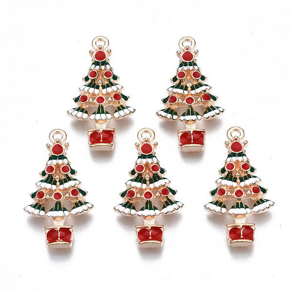 Alloy Enamel Pendants