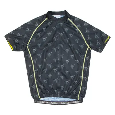 ZOLLINGER Cycling Mens Jersey Black Full Zip L