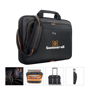 6 Customized Solo NY Ace Slim Brief - Laptop Compatible & Padded ...