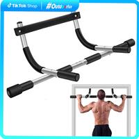 SPORTIC Upgrade Steel Pull-Up Bar for Doorway Multi-Grip Chin Up Bar Heavy Duty Pull Up Bar exercise equipment Adjustable Bla...