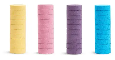 Munchkin Color Buddies colored fizzy bath tablets 24 months+ 40 pieces