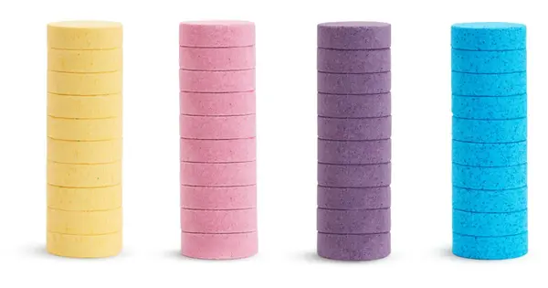 Munchkin Color Buddies colored fizzy bath tablets 24 months+ 40 pieces