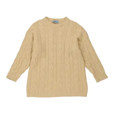 Les Copains Jumper - XL Yellow Wool Blend | Size: x-large