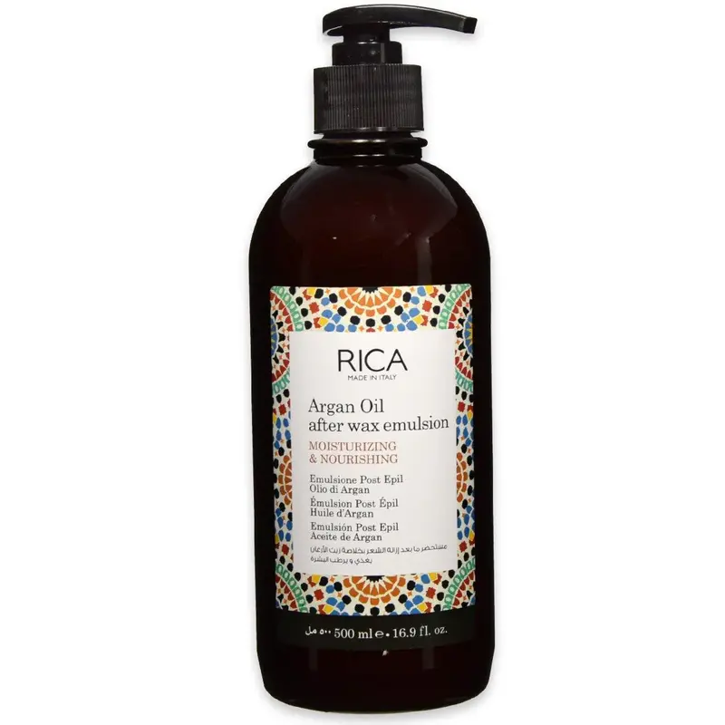 Rica argan oil post epilation emulsion 500 ml
