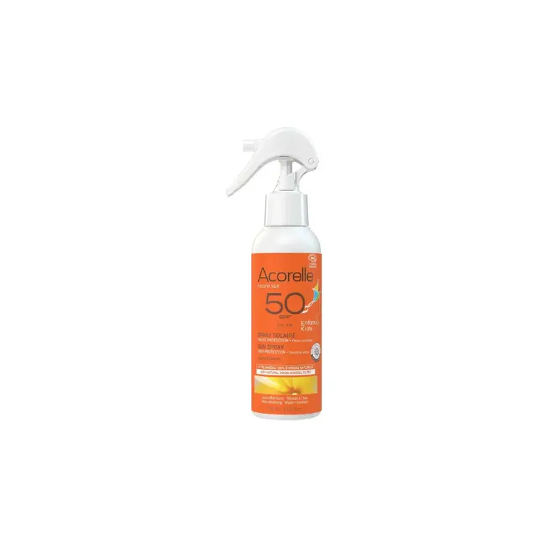 Acorelle Sun Spray Kids SPF50 Certified Organic 150ml