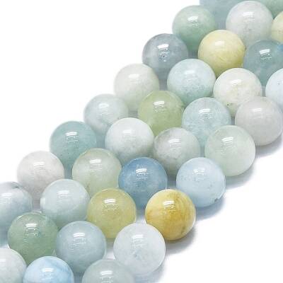 Natural Aquamarine Beads Strands