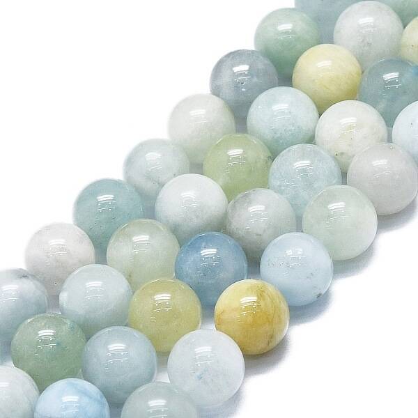 Natural Aquamarine Beads Strands