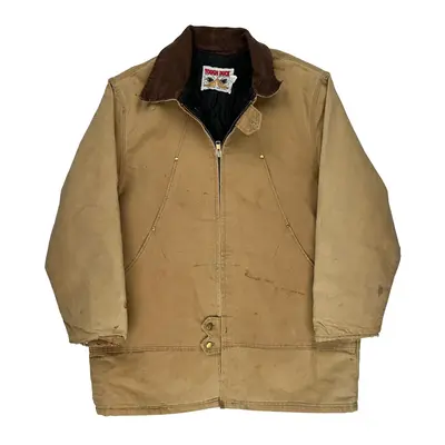 Rough Duck Jacket - XL Brown Cotton | Size: x-large