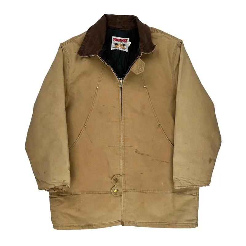 Rough Duck Jacket - XL Brown Cotton | Size: x-large