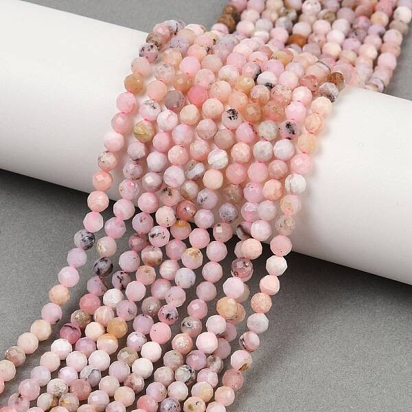 Natural Pink Opal Beads Strands