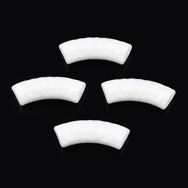 Baking Painted Acrylic Tube Beads