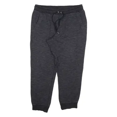 NIKE Mens Joggers Grey Tapered 2XL W36 L28