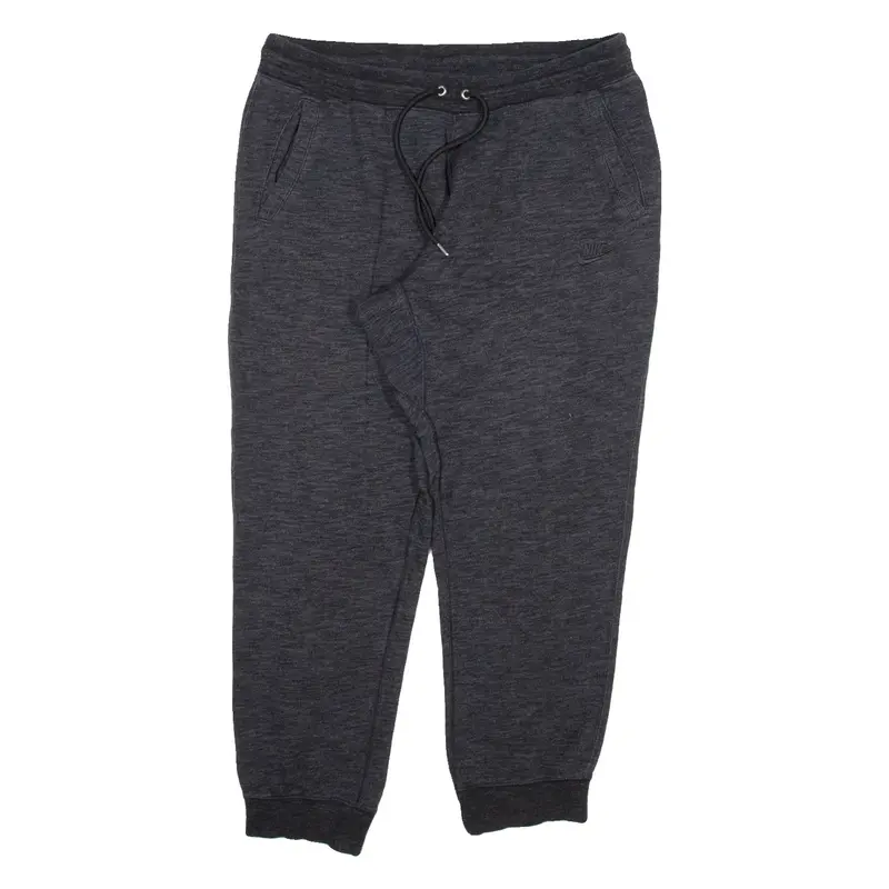 NIKE Mens Joggers Grey Tapered 2XL W36 L28