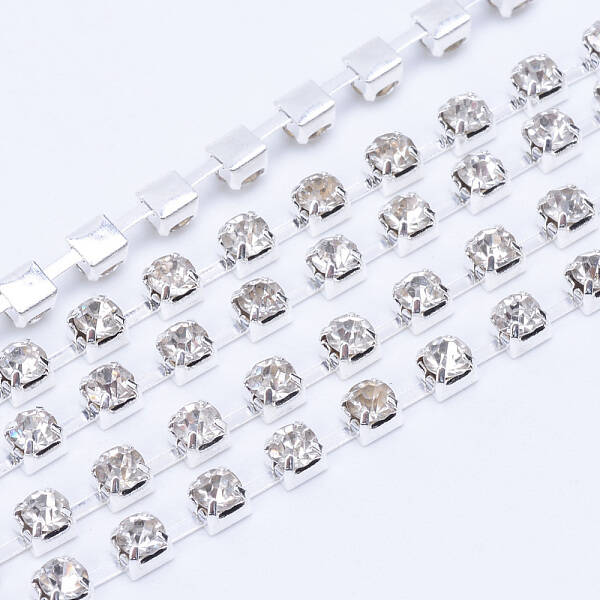 Brass Rhinestone Strass Chains