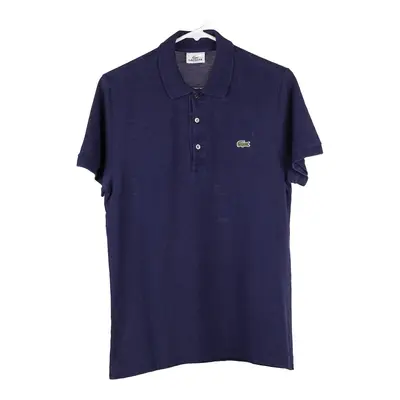 Lacoste Slim Fit Polo Shirt - No Size Navy Cotton