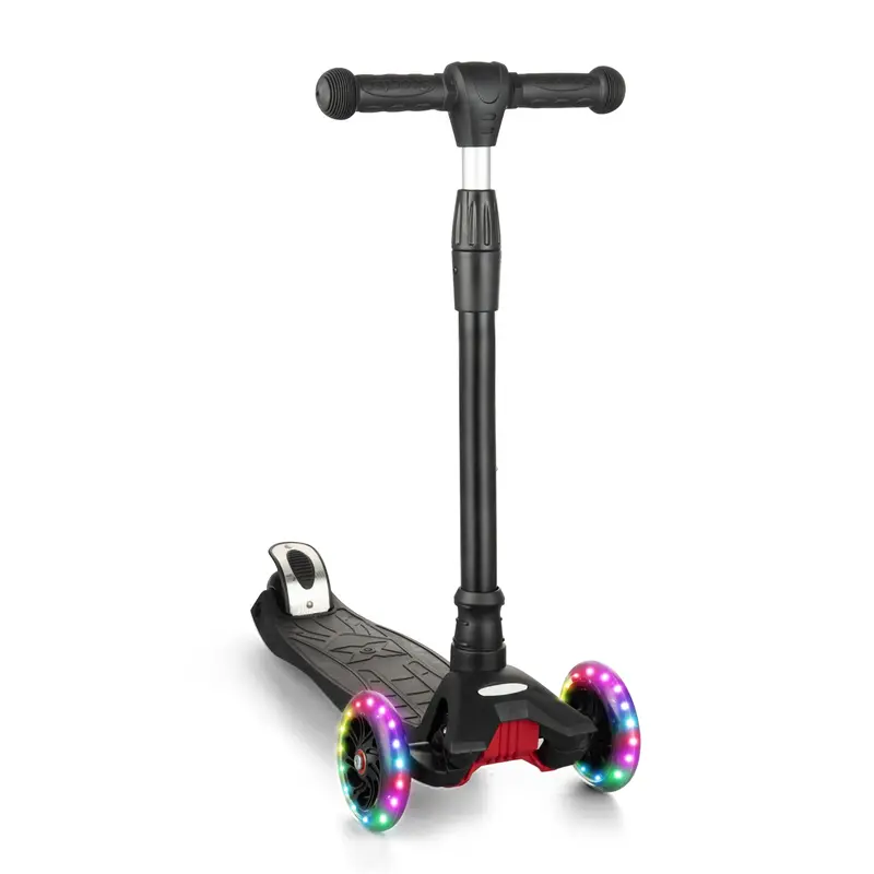 Garvee Kids 3 Wheel Kick Scooter for Boys & Girls Ages 3-10, Adjustable Handlebar, Lightweight Aluminum, Non-Slip Deck, Pink,...