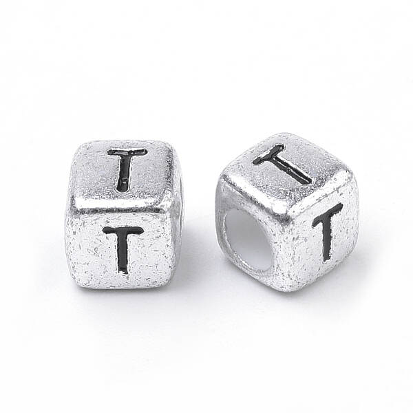 Plated Acrylic Beads
