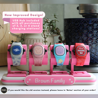 Customizable MagicBand Display Stand | Personalized MagicBand Holder & Organizer
