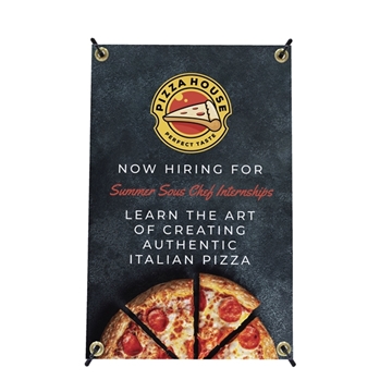 1 Promotional Mini X Banner Display Kit - Portable & Laminated