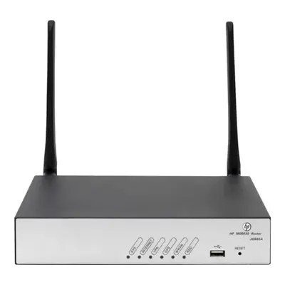 JG665-61001 HP MSR93x MSR930 4 x Ports 1000Base-T LAN + 1 x Port RJ-45 WAN 6.75MB/s 802.11b/g/n 2.4GHz Wireless Router