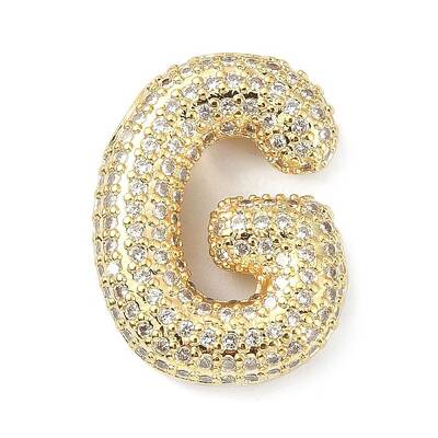 Rack Plating Brass Micro Pave Cubic Zirconia Pendants