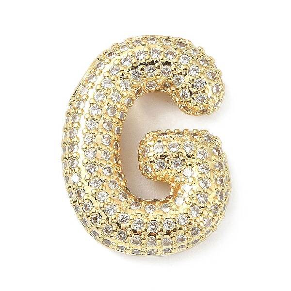 Rack Plating Brass Micro Pave Cubic Zirconia Pendants
